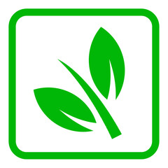 Organic leaf gradient png, green colour effect, eco herbal shade