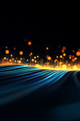 Light and particle background
