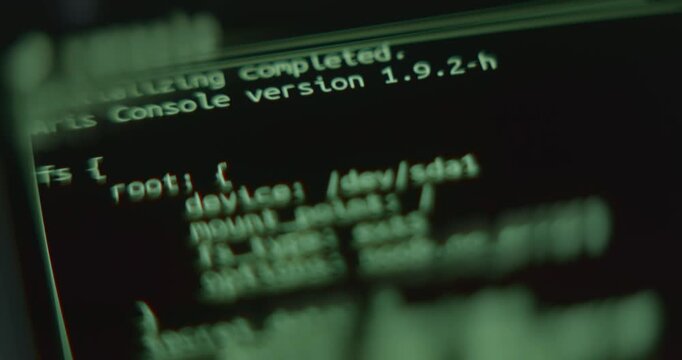 Running decryption algorithm, initializing complete