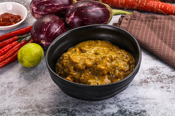 Indian chicken masala corma curry