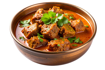 Raw Turmeric Roots with Soil and Leaves, Isolated on Transparent Background