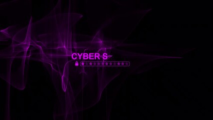 Abstract glowing lock screen,Password cyber security identity theft and cloud network system application information privacy internet online protection.