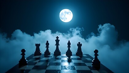 Luminescent Cloud Chess