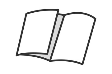 Webやチラシ制作で使えるパンフレットのアイコンBl