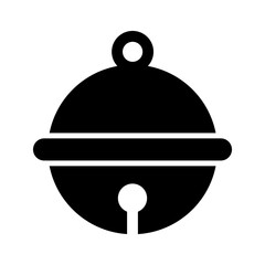 Pet bell icon isolated on white background.