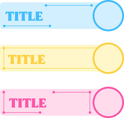 Title Header Background