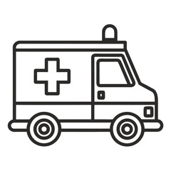 ambulance car vector illustration