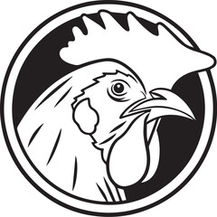 vector illustration of an chicken 