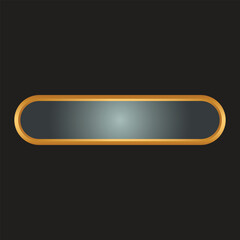 Islamic Golden border Text Box Banner	
