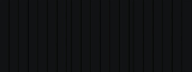 Abstract dark black vertical panel texture background