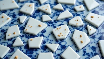 Exhibition of Blue and White Porcelain Tile Art