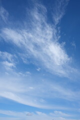 Obraz premium blue sky with clouds