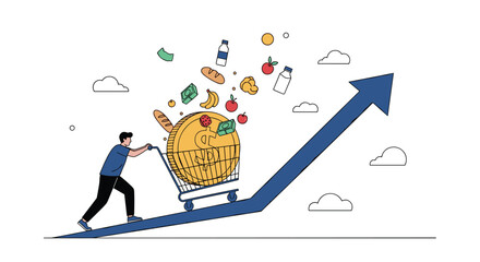 Understanding the impact of rising food prices on household budgets and economic stability