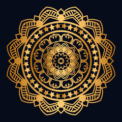 Luxury Mandala Pattern Islamic Ornament Clipart 