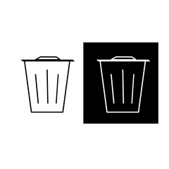 simple sketch of trash can design