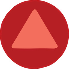 red circle icon 100% fully editable vector file.