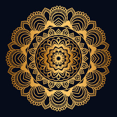 Elegant Mandala Islamic Ornament Vector On Background  