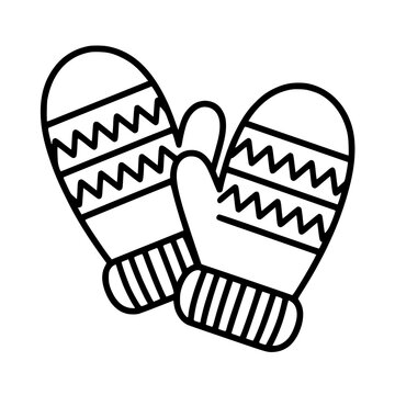 Mittens clip art preview