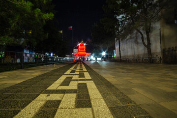 Night Elista, Republic of Kalmykia. July 2025.