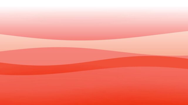 Simple and refreshing water surface orange gradation