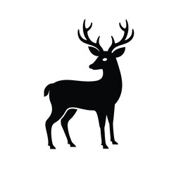 Obraz premium deer vector illustration