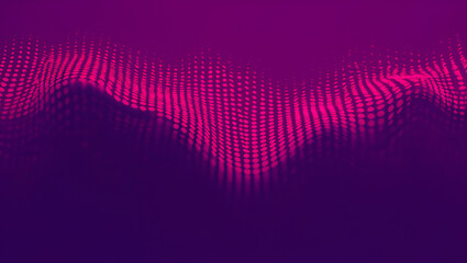 Abstract purple and pink dotted pattern creates a modern and vibrant background