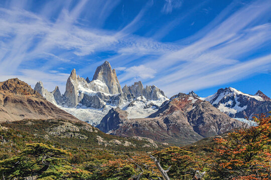 Monte Fitz Roy, el Chalt&eacute;n, Patagonia, Argentina