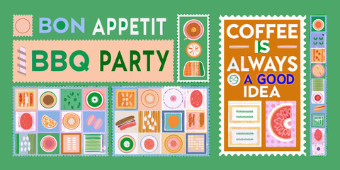 Bon appetit bbq party coffee is always a good idea