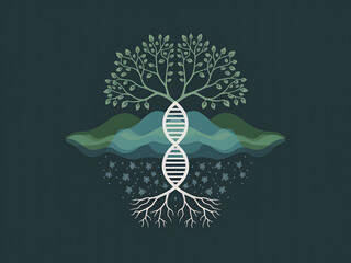 DNA Tree of Life, a visual representation of interconnectedness.