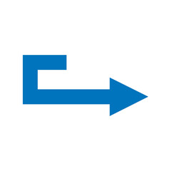 A dynamic 3D blue arrow icon points the way, symbolizing growth and forward direction