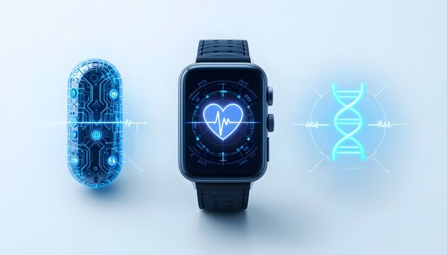 Smartwatch health monitoring dna analysis digital medicine technology innovation device