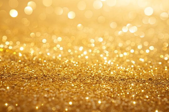 Gold glitter texture background
