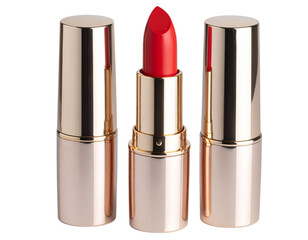 Obraz premium Lipstick Tube with Cap Off, Tilted PNG