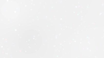 confetti glitter bokeh lights animation, christmas and new year bright fairy colorful particles motion background - Powered by Adobe