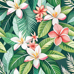Obraz premium pattern with lilies