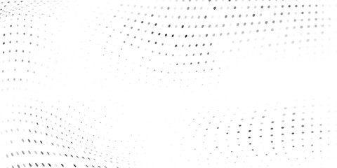 Mesh halftone gradient texture. Vanishing polka dot abstract