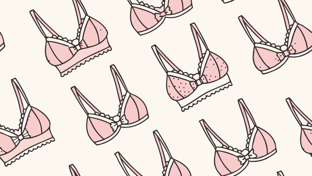 seamless pattern with fashion accessories