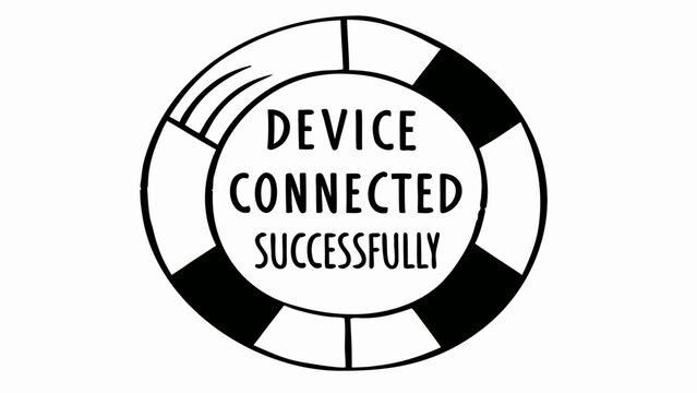 Device connected successfully 