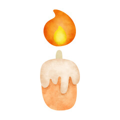 A set of scary items for celebrating Halloween. Halloween clipart with ghost, pumpkin, Holidays cartoon character. -Vector 
