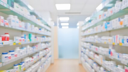 Pharmacy background view
