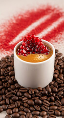 red caviar in a bowl