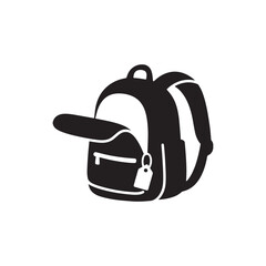 School Backpack with Price Tag