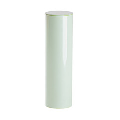 Obraz premium Mint Green Cylindrical Container for Storage and Organization