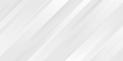 Obraz premium Abstract white background. Minimal geometric white light background