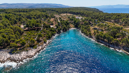 HRV, Kroatien, Brac, Insel in Dalmatien, Milna