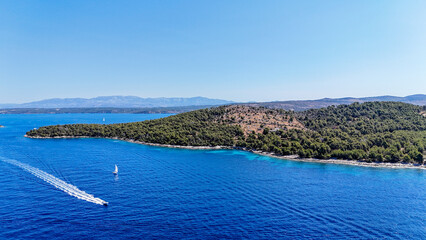 HRV, Kroatien, Brac, Insel in Dalmatien, Milna