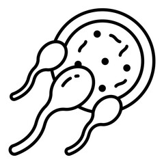 A Linne design icon of insemination