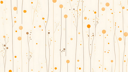 Abstract floral background minimalist botanical design warm tones simple elegant pattern