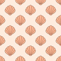 seamless pattern with leaves
