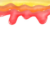 red and yellow liquid